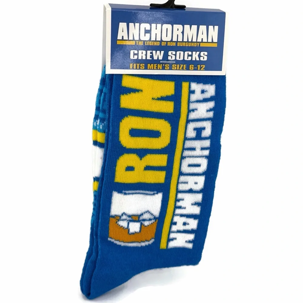 Anchorman Novelty Crew Socks